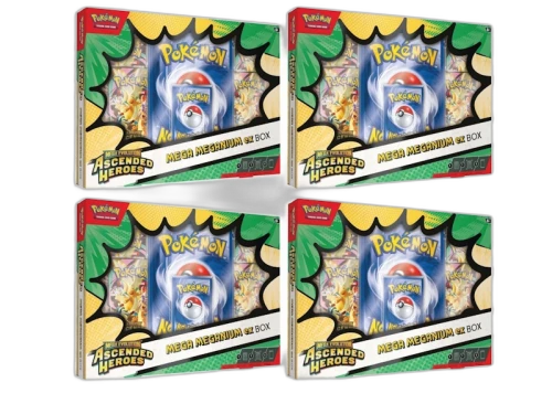 2026 Pokemon Mega Evolution Ascended Heroes Mega Meganium ex Box 4x Lot