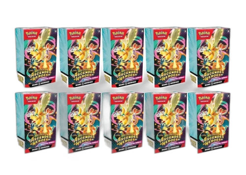 2026 Pokémon Mega Evolution Ascended Heroes Booster Bundle 10x Lot