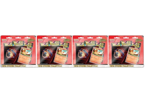 2026 Pokémon Mega Evolution Ascended Heroes Charmander Tech Sticker Collection 4x Lot