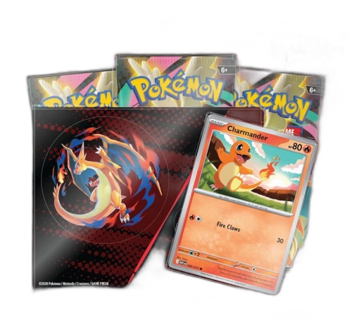 2026 Pokémon Mega Evolution Ascended Heroes Charmander Tech Sticker Collection