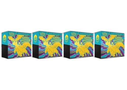 2026 Pokémon Mega Evolution Ascended Heroes Elite Trainer Box 4x Lot