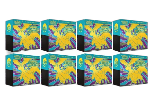 2026 Pokémon Mega Evolution Ascended Heroes Elite Trainer Box 8x Lot