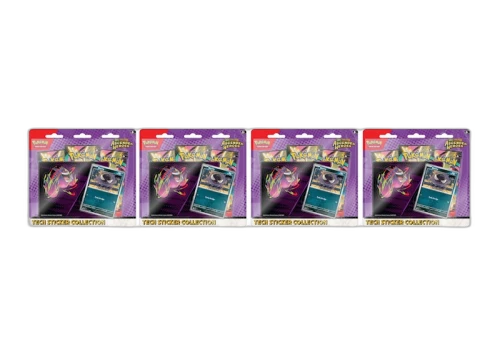 2026 Pokémon Mega Evolution Ascended Heroes Gastly Tech Sticker Collection 4x Lot