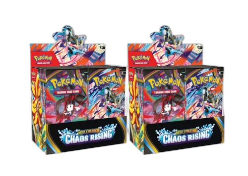 2026 Pokémon Mega Evolution Chaos Rising Booster Box 2x Lot