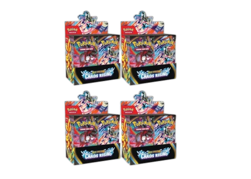 2026 Pokémon Mega Evolution Chaos Rising Booster Box 4x Lot