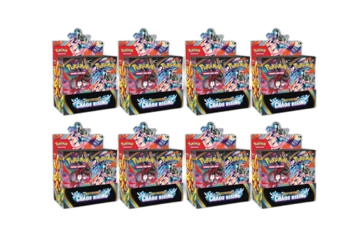 2026 Pokémon Mega Evolution Chaos Rising Booster Box 8x Lot