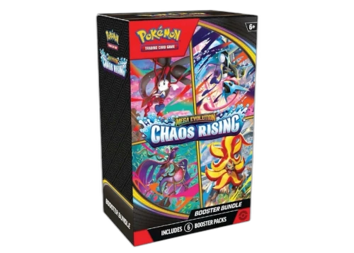 2026 Pokémon Mega Evolution Chaos Rising Booster Bundle