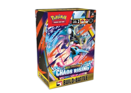 2026 Pokémon Mega Evolution Chaos Rising Build and Battle Box