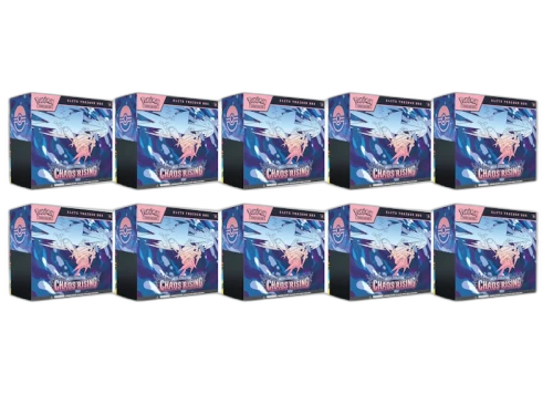 2026 Pokémon Mega Evolution Chaos Rising Elite Trainer Box 10x Lot
