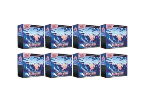2026 Pokémon Mega Evolution Chaos Rising Elite Trainer Box 8x Lot