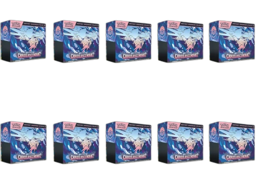 2026 Pokémon Mega Evolution Chaos Rising Elite Trainer Box French Version 10x Lot