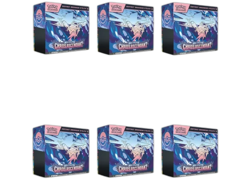 2026 Pokémon Mega Evolution Chaos Rising Elite Trainer Box French Version 6x Lot