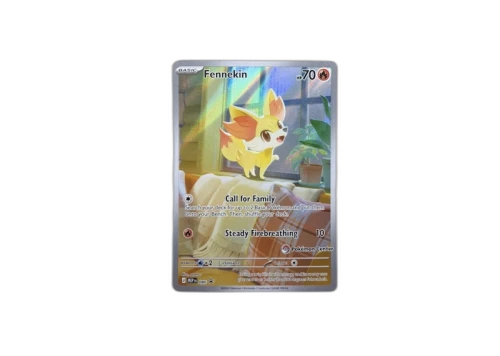 2026 Pokémon Mega Evolution Chaos Rising Fennekin Promo Pokemon Center Stamped Ungraded