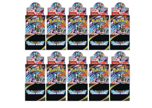 2026 Pokémon Mega Evolution Chaos Rising Half Booster Box 10x Lot