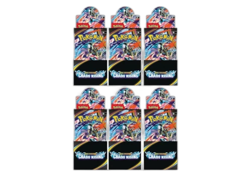 2026 Pokémon Mega Evolution Chaos Rising Half Booster Box 6x Lot