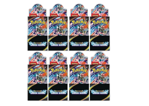 2026 Pokémon Mega Evolution Chaos Rising Half Booster Box 8x Lot
