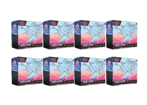 2026 Pokémon Mega Evolution Chaos Rising Pokemon Center Elite Trainer Box 8x Lot