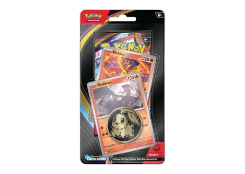 2026 Pokémon Mega Evolution Chaos Rising Reshiram 3 Pack Blister