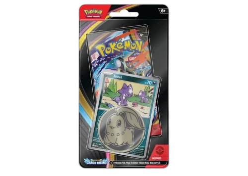 2026 Pokémon Mega Evolution Chaos Rising Toxel 3 Pack Blister