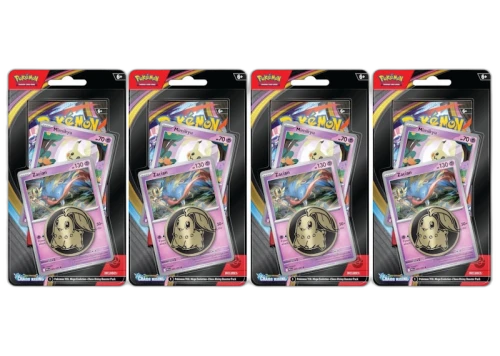 2026 Pokémon Mega Evolution Chaos Rising Zacian 3 Pack Blister 4x Lot
