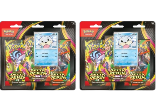 2026 Pokémon Mega Evolution Delta Reign 3-Pack Blister 2x Lot