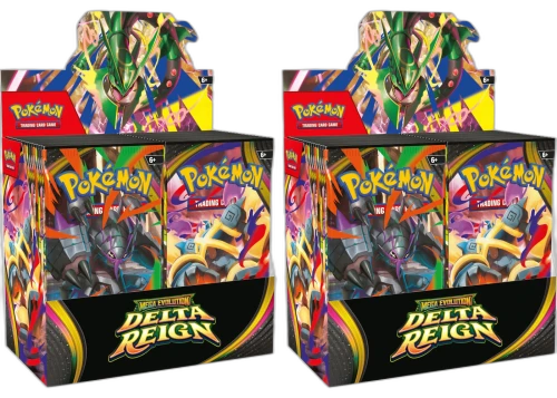 2026 Pokémon Mega Evolution Delta Reign Booster Box 2x Lot