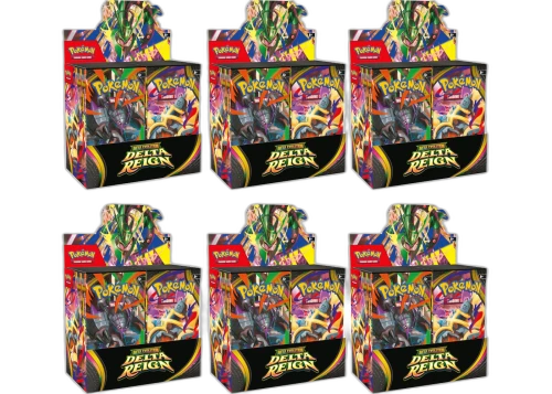 2026 Pokémon Mega Evolution Delta Reign Booster Box 6x Lot