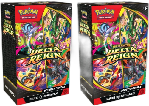 2026 Pokémon Mega Evolution Delta Reign Booster Bundle 2x Lot