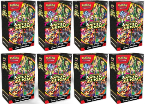 2026 Pokémon Mega Evolution Delta Reign Booster Bundle 8x Lot