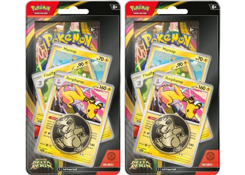 2026 Pokémon Mega Evolution Delta Reign Checklane Blister (Random Promo Card) 2x Lot