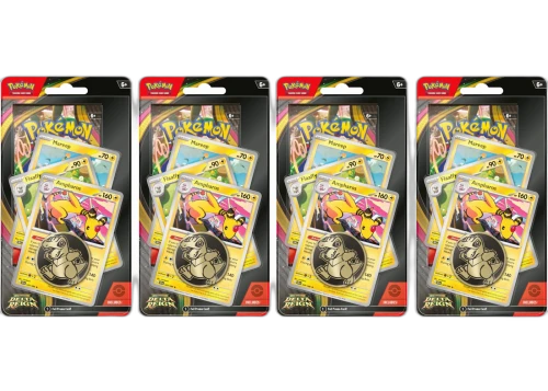 2026 Pokémon Mega Evolution Delta Reign Checklane Blister (Random Promo Card) 4x Lot