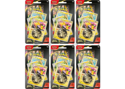 2026 Pokémon Mega Evolution Delta Reign Checklane Blister (Random Promo Card) 6x Lot