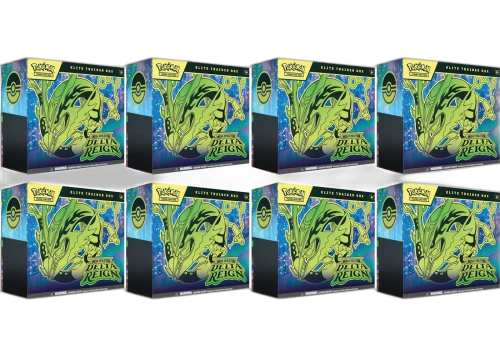2026 Pokémon Mega Evolution Delta Reign Elite Trainer Box 8x Lot