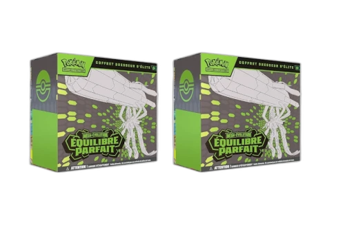 2026 Pokémon Mega Evolution Equilibre Parfait Elite Trainer Box French Version 2x Lot