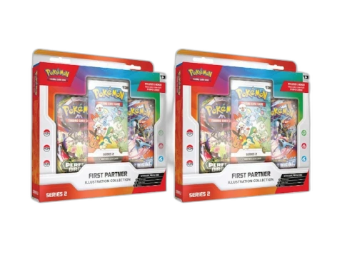 2026 Pokémon Mega Evolution First Partner Illustration Collection Series 2 2x Lot