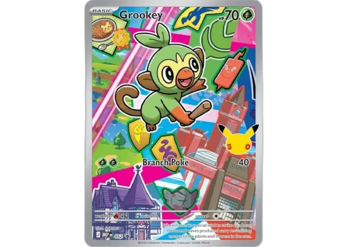 2026 Pokémon Mega Evolution First Partner Illustration Collection Series 2 Grookey Ungraded