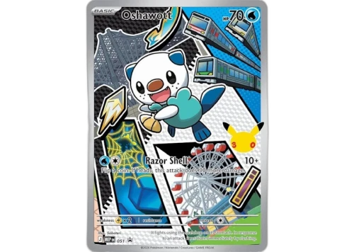 2026 Pokémon Mega Evolution First Partner Illustration Collection Series 2 Oshawott Ungraded