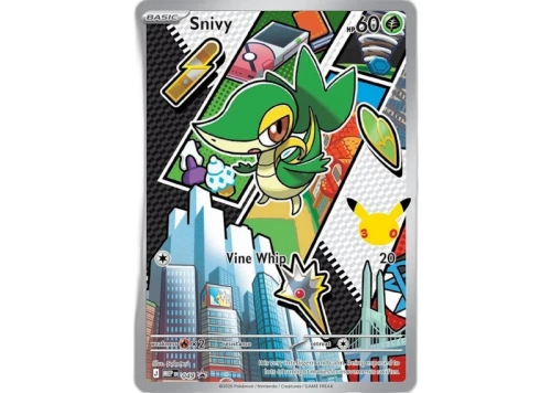 2026 Pokémon Mega Evolution First Partner Illustration Collection Series 2 Snivy Ungraded