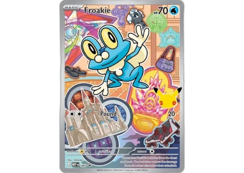 2026 Pokémon Mega Evolution First Partner Illustration Collection Series 3 Froakie Ungraded