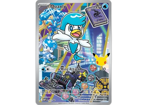 2026 Pokémon Mega Evolution First Partner Illustration Collection Series 3 Quaxly Ungraded