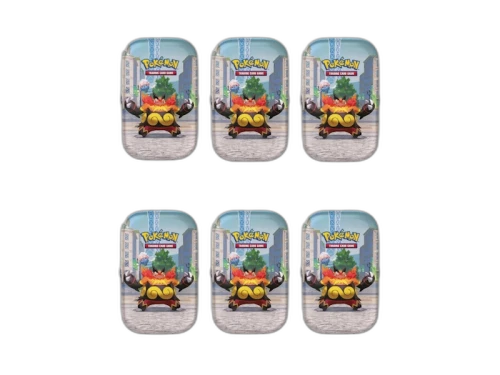 2026 Pokémon Mega Evolution Lumiose City Mini Tin (Pack Art May Vary) 6x Lot