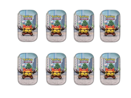 2026 Pokémon Mega Evolution Lumiose City Mini Tin (Pack Art May Vary) 8x Lot