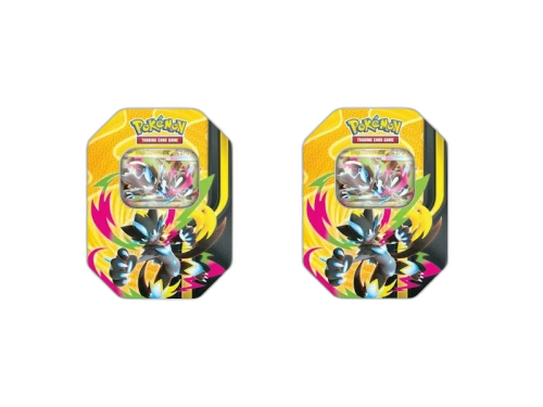 2026 Pokémon Mega Evolution Mega Forces Zeraora Tin 2x Lot