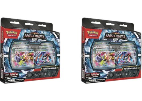 2026 Pokémon Mega Evolution Mega Greninja Ex League Battle Deck 2x Lot