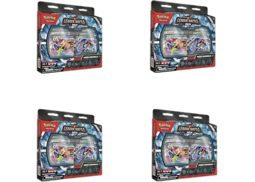 2026 Pokémon Mega Evolution Mega Greninja Ex League Battle Deck 4x Lot