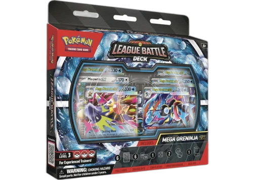 2026 Pokémon Mega Evolution Mega Greninja Ex League Battle Deck