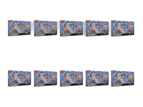 2026 Pokémon Mega Evolution Mega Greninja Ex Premium Collection 10x Lot