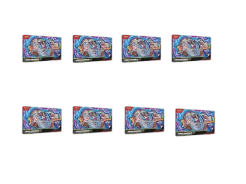 2026 Pokémon Mega Evolution Mega Greninja Ex Premium Collection 8x Lot