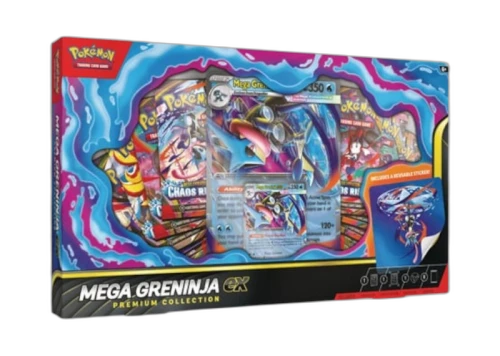 2026 Pokémon Mega Evolution Mega Greninja Ex Premium Collection