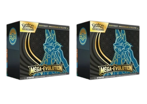 2026 Pokémon Mega Evolution Mega Lucario Elite Trainer Box French Version 2x Lot